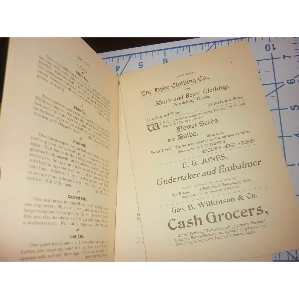 Longmont Pioneer Museum Centennial BiCentennial Recipes Re-Issue Cookbook